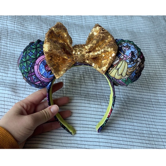 Beauty and The Beast Minnie Mouse Ears - Picture 3 of 3